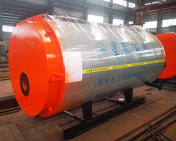 四臺1噸燃氣熱水鍋爐，陜西省吳堡縣