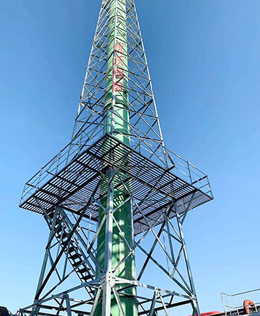 煙囪塔架